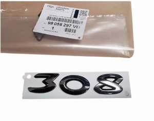 Emblema posteriore 98058297VD Peugeot 308 II Originale Nuovo