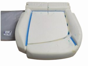 Cuscino sedile anteriore sinistro 1610174180 Citroen C4 Picasso Originale