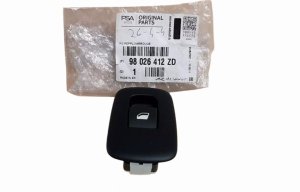 Pulsante di alzata/abbassata finestrino 98026412ZD Peugeot 508 II Originale Nuovo
