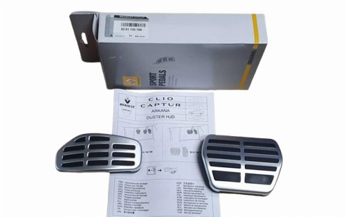 Copripedali 8201720785 Renault Captur II Originale Nuovo