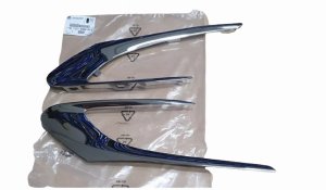 Listello paraurti anteriore 1610758980 Cromo Peugeot 308 II Originale Nuovo