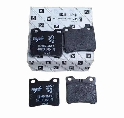 Pastiglie freno posteriori 425208 4252.08 Peugeot 406 607 1.6I/1.8/1.9TD ATE Originali Nuove