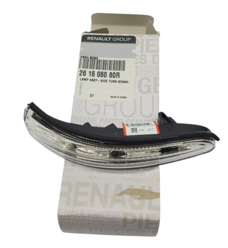 Indicatore di direzione 261608080R Sinistro Renault Fluence Originale Nuovo