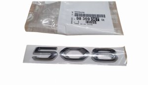 Monogramma posteriore 98359067DX Peugeot 508 II Originale Nuovo