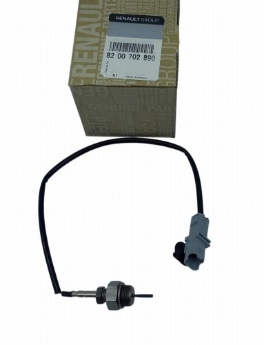 Sensore temperatura gas di scarico 8200702890 Renault Espace IV 2.0DCI Originale