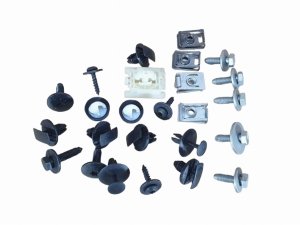 Set di fissaggi parafango 6999KE 6999.KE Peugeot 3008 Originale Nuovo