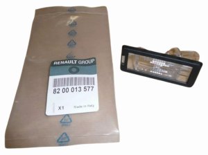 Luce targa 8200013577 Renault Laguna II Originale Nuova