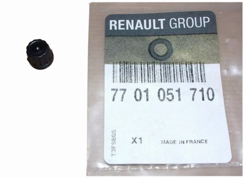 Sfiatatore del sistema di raffreddamento 7701051710 Renault Originale Nuovo