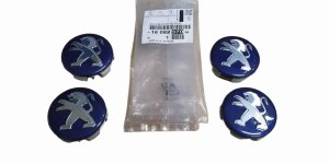 Coprimozzo per cerchi in lega 1608837080 Peugeot 107/2008/3008/308/5008/RCZ Originale Nuovo
