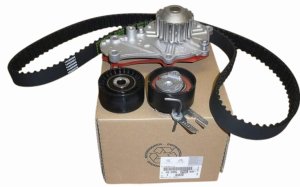 Distribuzione + Pompa Kit 1609525680 Citroen C4/C5 Peugeot 206/3008 1.6HDI Originale Nuovo