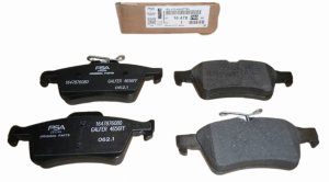 Pastiglie freno posteriori 1647876080 Citroen C5 III Renault Laguna III Originali Nuove