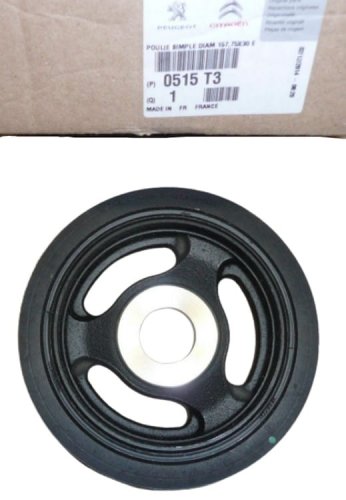 Puleggia dell'albero motore 0515T3 C4, C5, DS3, DS4, 208 1.4-1.6HDI Originale
