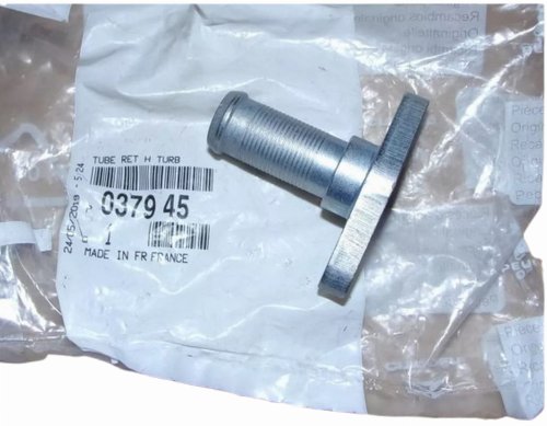 Tubo di lubrificazione della turbina 037945 0379.45 Citroen C5 III 2.0HDI Originale Nuovo