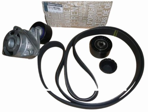 Set cinghia trapezoidale 117204663R Renault Master II 2.5DCI Originale Nuovo