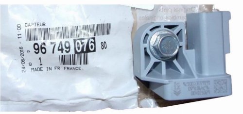 Sensore di collisione 9674907680 Citroen DS3 Originale Nuovo