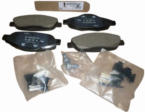 Pastiglie freno anteriori 1635058180 Peugeot 308/3008/408 Originali Nuove