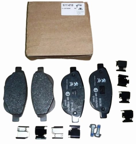 Pastiglie freno anteriori 1611140780 Citroen C3 Peugeot 207/1007 Originali Nuove