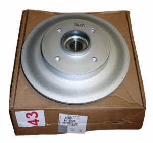Disco freno posteriore 424934 4249.34 Citroen C4 Peugeot 307 Originale Nuovo