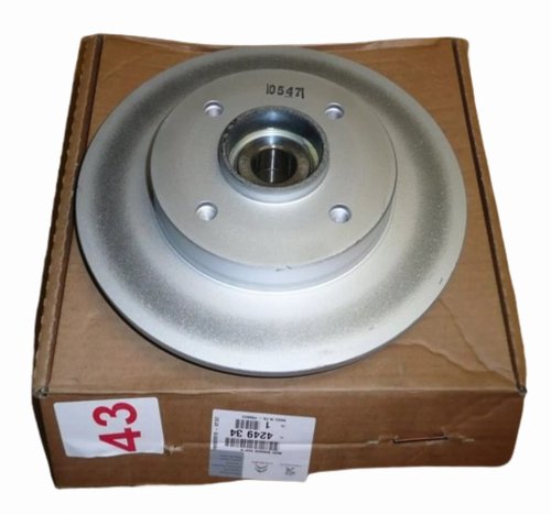 Disco freno posteriore 424934 4249.34 Citroen C4 Peugeot 307 Originale Nuovo