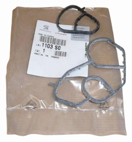 Guarnizione alloggiamento radiatore olio 1103.S0 1103S0 Citroen Peugeot 1.6HDI Originale Nuovo