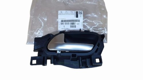 Maniglia interna 96555518VV Sinistra Anteriore Argento Peugeot Partner III Originale Nuova