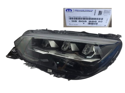 Faro sinistro 9850598680 Peugeot 2008 II Originale Nuovo