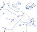 Przewód Sprzęgła 308512951R Megane III Scenic III 1.9DCI Oryginał Nowy