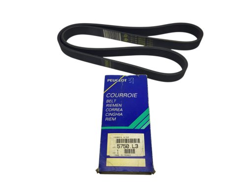 Cinghia trapezoidale 6PK1153 5750.L3 5750L3 Peugeot 2008 1.5BLUEHDI Originale Nuova