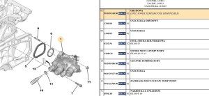 Alloggiamento termostato 1.4  1.6 VTI Peugeot 308 V754184680 9810916880 Usato Originale