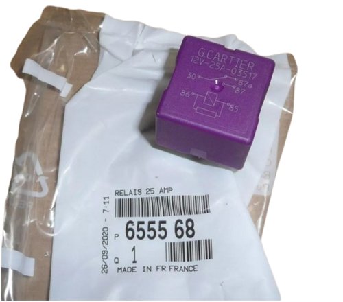 Interruttore Resistenza 40/15A 655568 6555.68 Citroen Peugeot Originale Nuovo