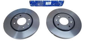 Disco freno anteriore 4246L9 4246.L9 Set Peugeot 406 Originale Nuovo