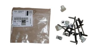 Set di supporti paraurti 1617975480 Peugeot 5008 II Originale Nuovo