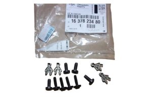 Set di clip per paraurti 1637823480 Peugeot 508 II Originale Nuovo