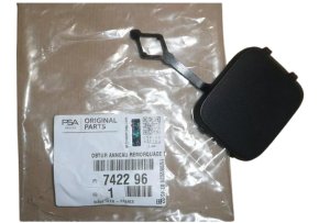 Tappo per modanatura paraurti 742296 7422.96 Peugeot 3008 Originale Nuovo