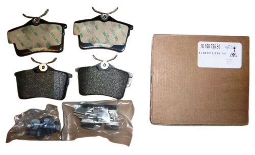 Pastiglie Freni 1616872580 Posteriore Citroen Berlingo Peugeot 308  1.6HDI 08> Originale Nuovo