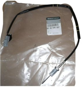 Sensore di temperatura dei gas di scarico 8200946507 Renault Laguna III 1.5 dCi Originale Nuovo