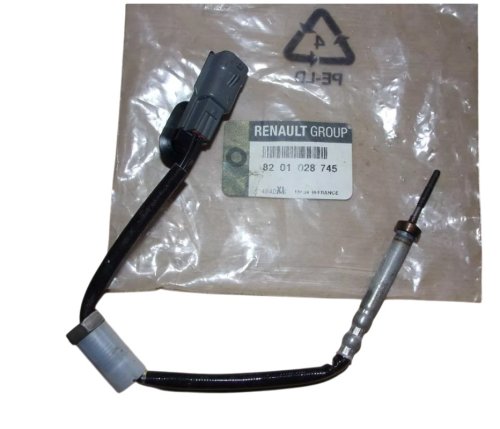 Sensore di temperatura dei gas di scarico 8201028745 Renault 1.5 dCi Originale Nuovo