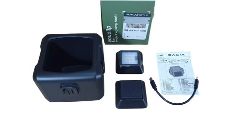 Supporto + luce + gancio YouClip 984392908R Dacia Bigster Duster III Originale Nuovo