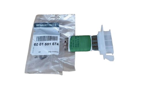 Resistenza ventilatore 6001551674 Dacia Duster/Logan Originale Nuovo