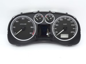 Contatore Quadro strumenti Peugeot 307 9636708880 E 05