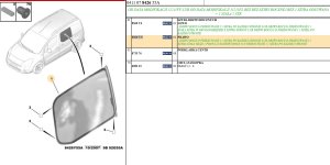 Vetro porta destra scorrevole 43R-000015 Renault Usato Originale