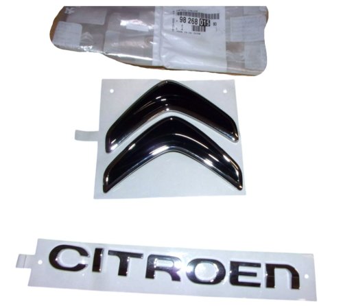 Emblema posteriore 9826801580 Citroen C4 Cactus Originale Nuovo