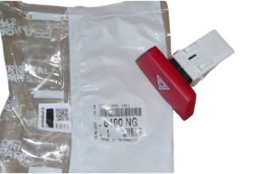 Interruttore di emergenza 6490NG Citroen C1, Peugeot 107