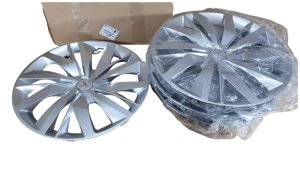 Copricerchi da 15 pollici, set da 4 pezzi 1663324680 Peugeot 208 Originali Nuovi