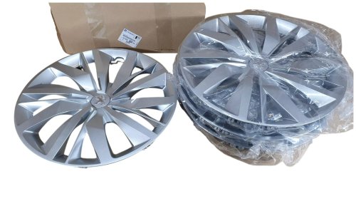 Copricerchi da 15 pollici, set da 4 pezzi 1663324680 Peugeot 208 Originali Nuovi