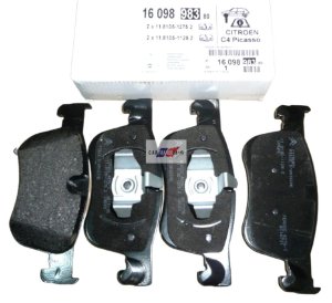 Pastiglie freno Citroen C4 Picasso anteriori 1609898380