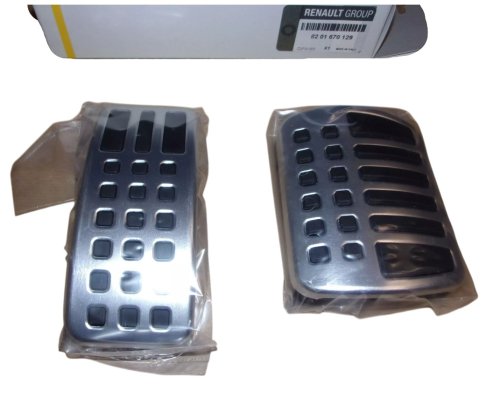 Copri pedali 8201670129 Renault Captur II Clio IV Automatico Originale Nuovo
