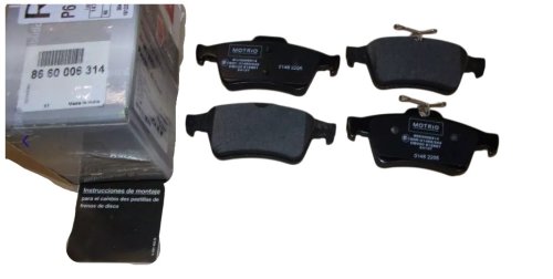 Pastiglie freno 8660006314 Renault Laguna III Citroen C5 III Posteriore Originale Nuovo