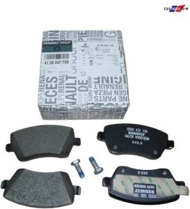 Pastiglie freno R Clio 3 Modus anteriori 410604775R