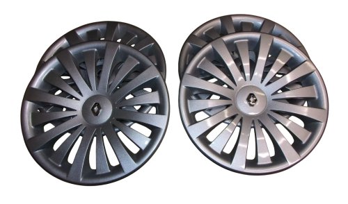 Copricerchi da 15 pollici, set da 4 pezzi, 7711943949, Renault, nuovi, originali